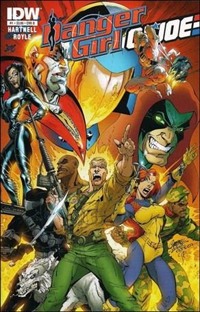 Danger Girl/G.I. Joe issue 1-B G.I. Joe Cover