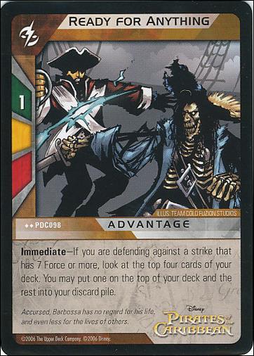 Pirates of the Caribbean - Dead Man's Chest (Base Set) card PDC098 Ready for Anything