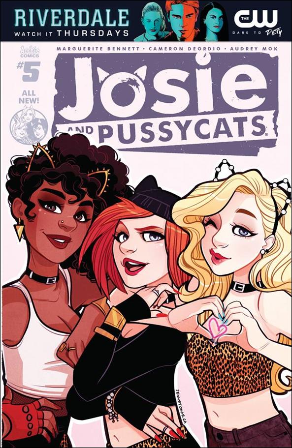 Josie and the Pussycats  issue 5-C Jenn St-Onge Cover