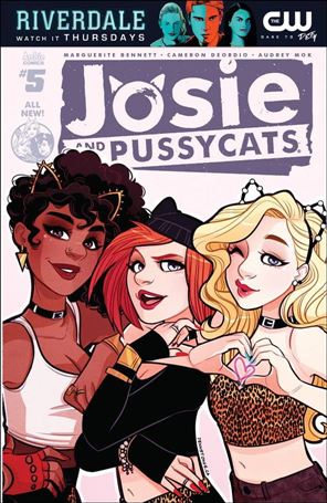 Josie and the Pussycats  issue 5-C Jenn St-Onge Cover