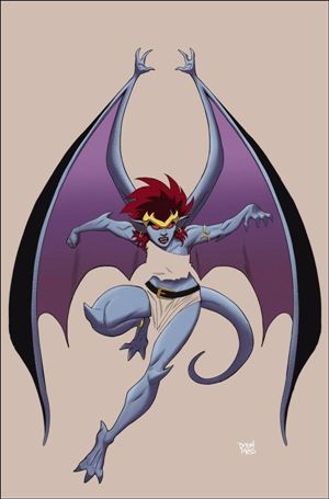 Gargoyles: Quest issue 2-G Drew Moss Color Bleed Virgin 1:15 Cover
