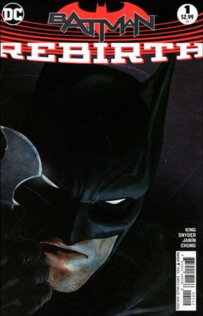 Batman: Rebirth issue 1-C Mikel Janin Cover (2nd Printing)