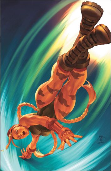 Street Fighter (2003) issue 11-C Jo Chen Power Foil Cover