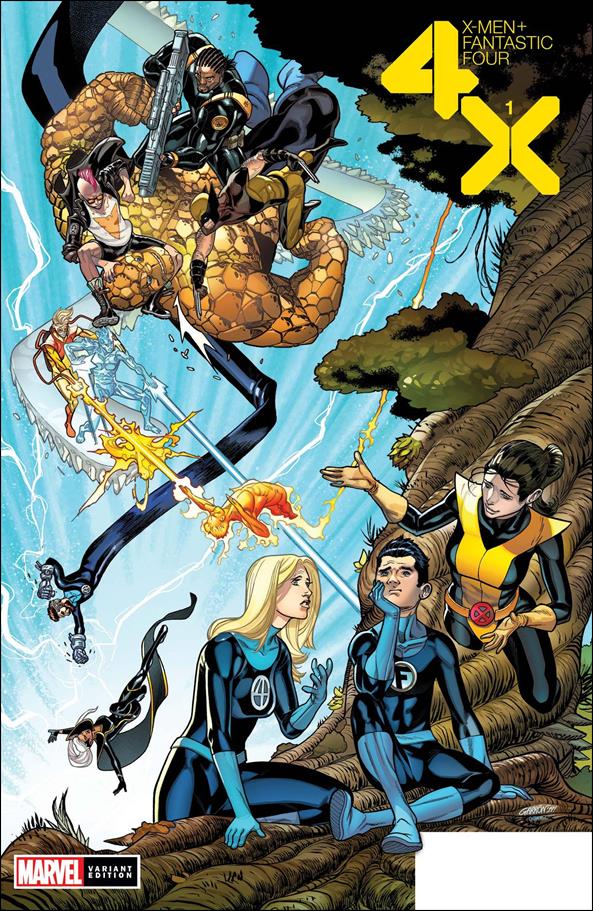 X-Men/Fantastic Four (2020) issue 1-E Javi Garron 1:50 Cover