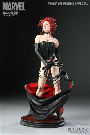 Adam Hughes Comiquette Collection item 9 Black Queen 1/1500
