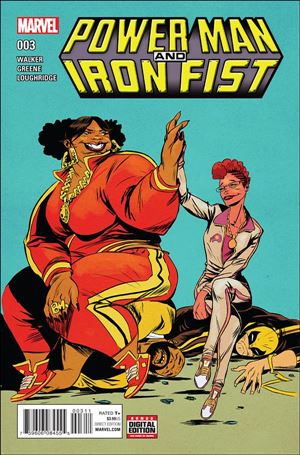 Power Man and Iron Fist (2016)  issue 3 Sanford Greene Cover