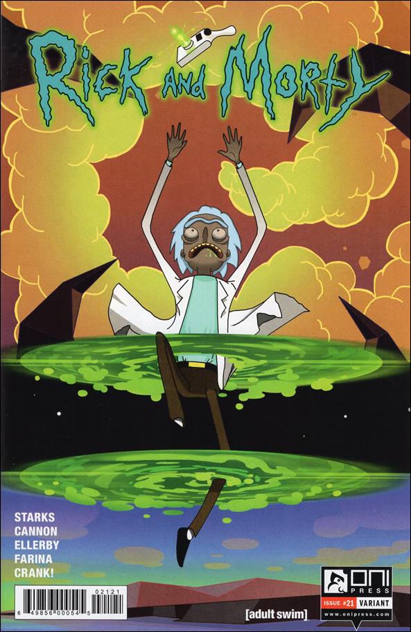 Rick and Morty (2015) issue 21-B Daria Pekh Cover