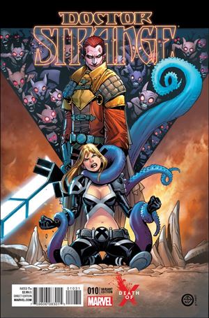 Doctor Strange (2015) issue 10-B Andrea Broccardo Death of X Cover