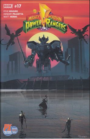 Mighty Morphin Power Rangers issue 17-G Peter Nguyen SDCC PX Exclusive Cover 1/3000