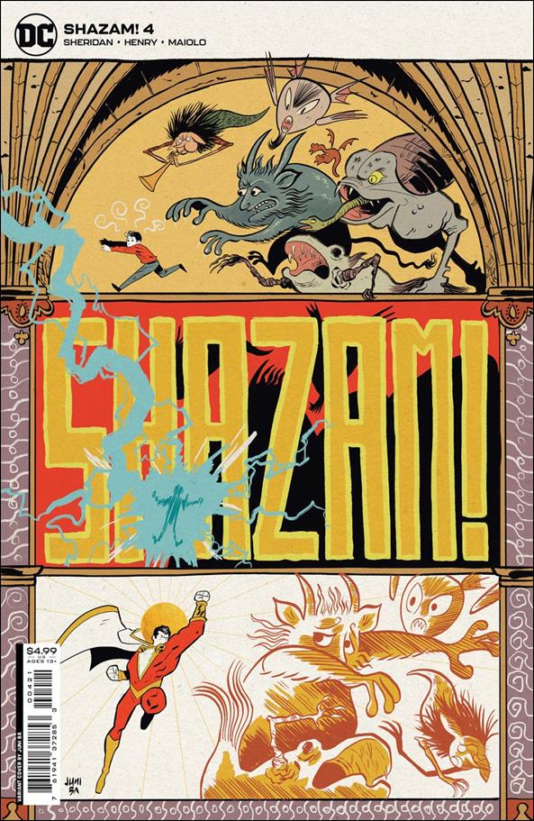 Shazam! (2021) issue 4-B Juni Ba Cardstock Cover