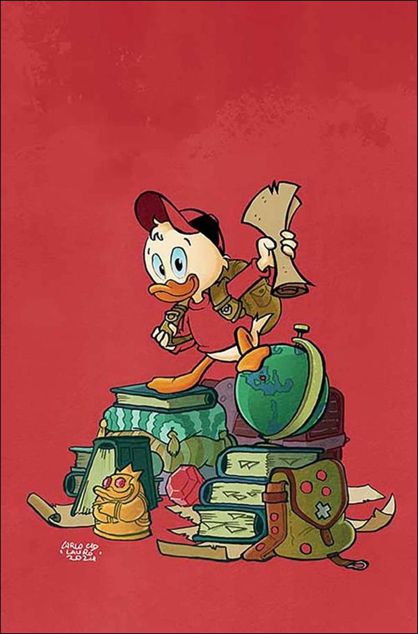 Ducktales (2024) issue 2-U Carlo Lauro Virgin Foil 1:10 Cover