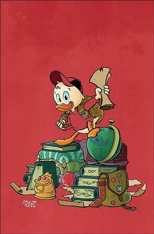 Ducktales (2024) issue 2-U Carlo Lauro Virgin Foil 1:10 Cover