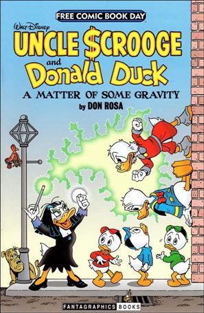 Uncle Scrooge and Donald Duck: A Matter of Some Gravity issue nn Right Side Up Cover