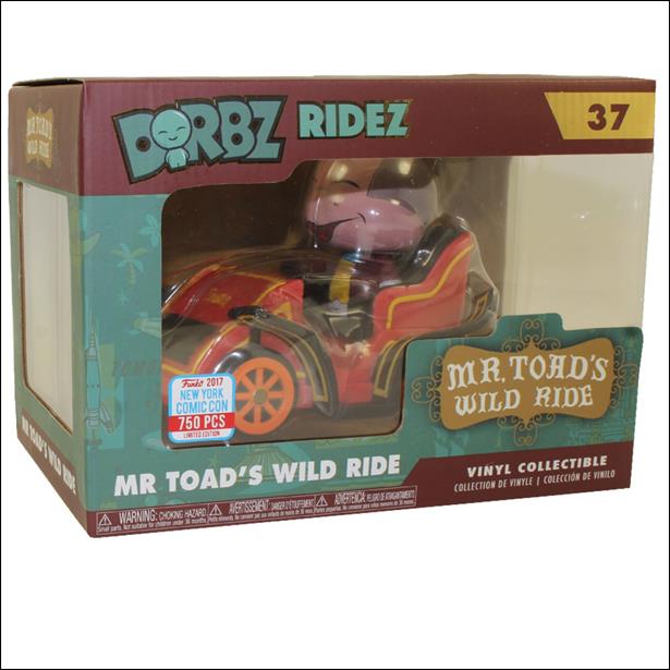 Dorbz Ridez figure 37 Mr. Toad's Wild Ride. 1/750