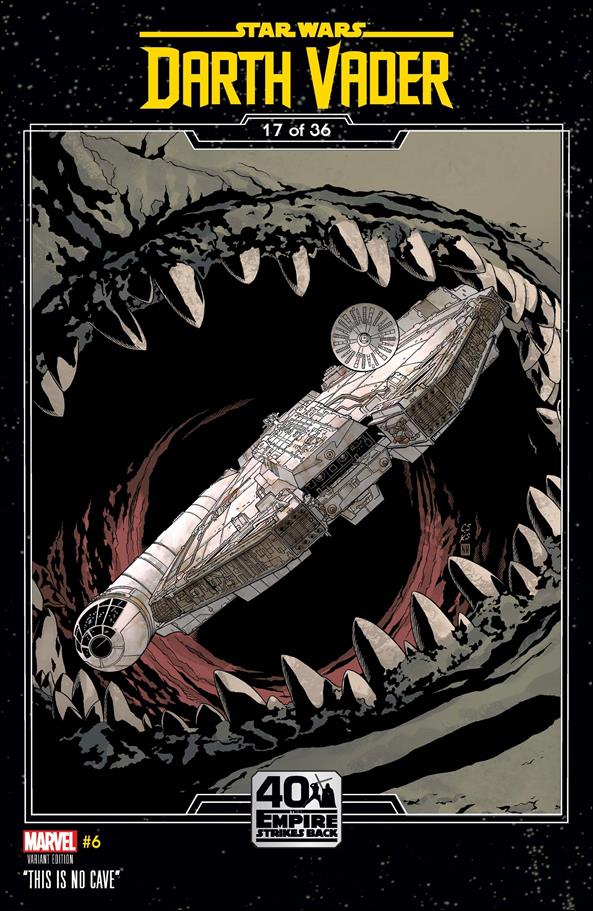 Star Wars: Darth Vader issue 6-B Chris Sprouse Empire Strikes Back Cover
