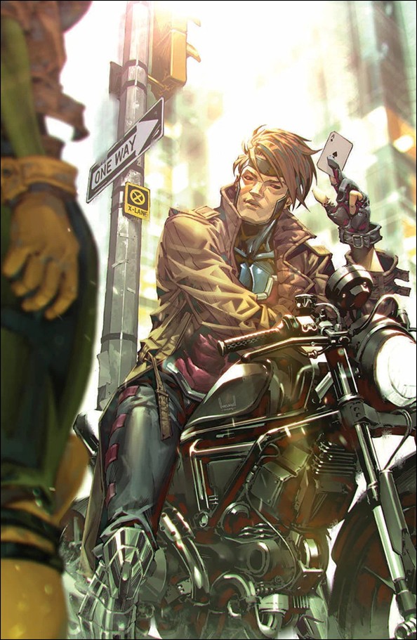 Gambit (2022) issue 1-J Kael Ngu Retailer Exclusive Virgin Cover