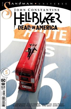 John Constantine, Hellblazer: Dead in America issue 5 Aaron Campbell Cover
