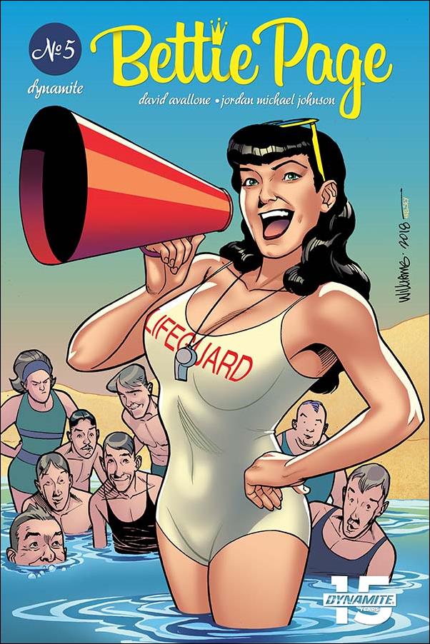 Bettie Page (2018) issue 5-C David Williams Cover