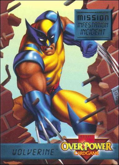 Marvel Overpower (Mission Subset) card InI 6 of 7 Wolverine