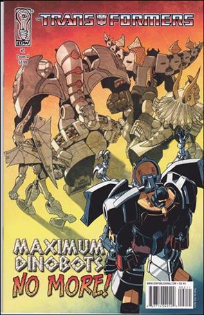 Transformers: Maximum Dinobots issue 2 Nick Roche Standard Cover