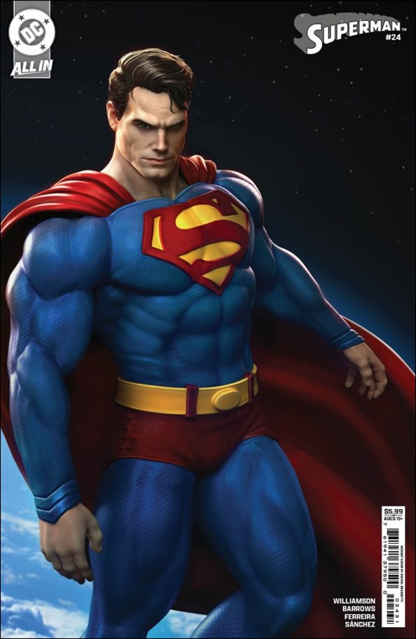 Superman (2023) issue 24-D Rafael Grassetti Cardstock Cover