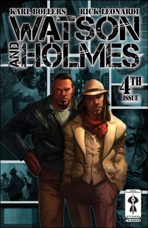Watson & Holmes issue 4 Rick Leonardi Color Cover