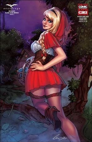 Red Agent: Island of Dr. Moreau issue 2-E Elias Chatzoudis C2E2 Collectible Cover 1/250