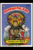 Garbage Pail Kids: Series 06 (Base Set) card 233b Trash-Can Ken