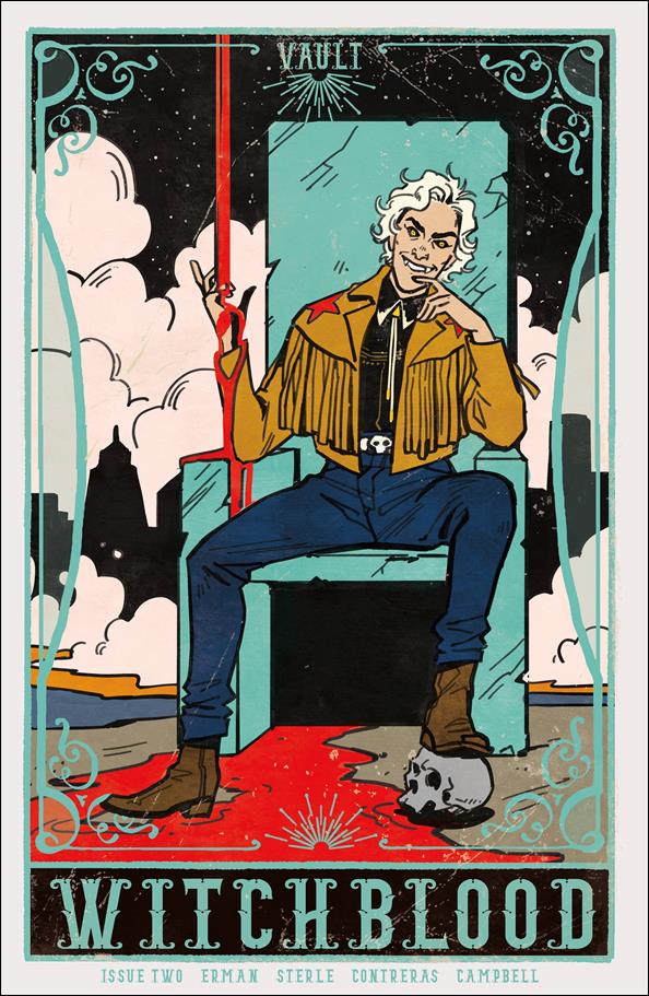 Witchblood issue 2-B Lisa Sterle Throne Cover