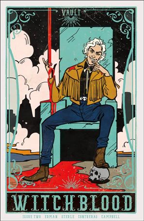 Witchblood issue 2-B Lisa Sterle Throne Cover