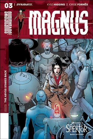 Magnus issue 3 Giuseppe Camuncoli Cover