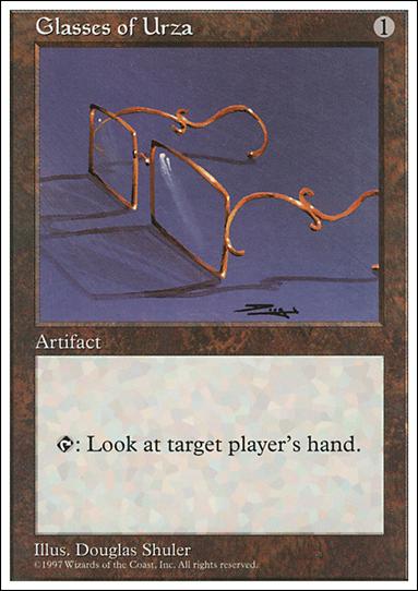 Magic the Gathering: 5th Edition (Base Set) card 374 Glasses of Urza