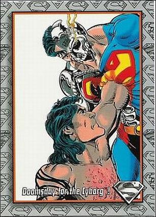 Return of Superman (Base Set) card 92 Doomsday for the Cyborg!