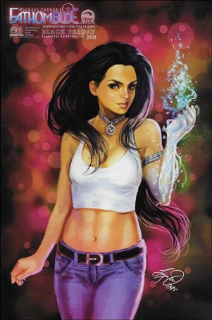 Michael Turner's Fathom Blue issue 5-D Siya Oum Aspenstore.com Black Friday Cover 1/200
