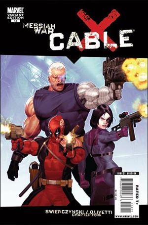 Cable (2008) issue 14-B Ariel Olivetti Cover