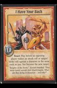 Warlord: Saga of the Storm card 202 I Have Your Back