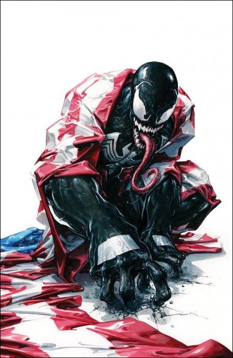 Venom (2018) issue 27-ZH Clayton Crain KRS/Black Flag Virgin Cover 1/1000