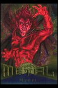Marvel Metal (Base Set) card 34 Mephisto