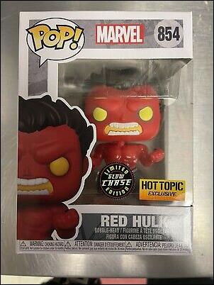 POP! Marvel figure 854-B Red Hulk
