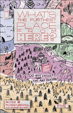 What's the Furthest Place from Here? issue 5-C Courtney Menard 1:10 Cover