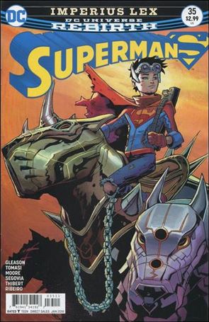 Superman (2016) issue 35 Patrick Gleason Cover
