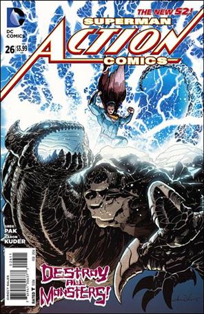 Action Comics (2011) issue 26 Standard Cover