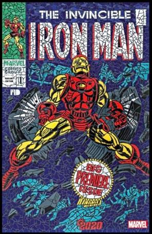 Iron Man 2020 (2020) issue 1-M Matt DiMasi Shattered Comics Cover