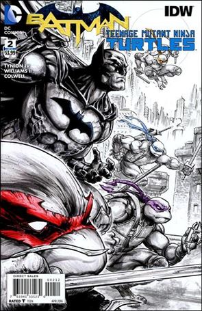 Batman/Teenage Mutant Ninja Turtles issue 2-C Freddie E. Williams II Cover (2nd Printing)