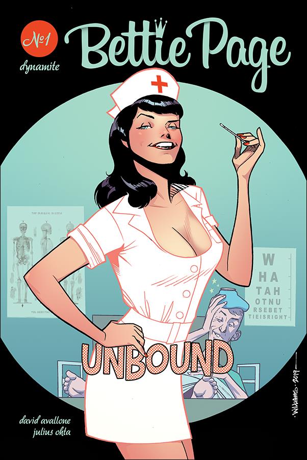 Bettie Page: Unbound issue 1-C David Williams Cover