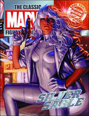 Classic Marvel Figurine Collection (UK) issue 142 Silver Sable