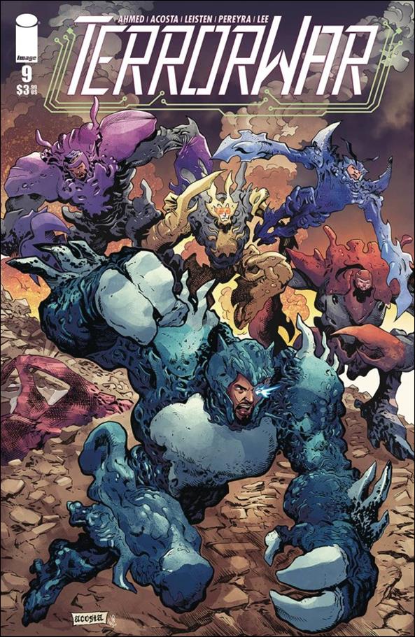 Terrorwar issue 9 Dave Acosta Cover