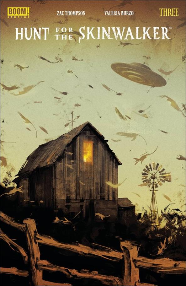 Hunt for the Skinwalker issue 3-B Sam Wolfe Connelly Cover