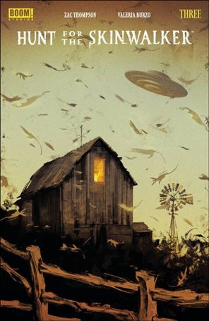 Hunt for the Skinwalker issue 3-B Sam Wolfe Connelly Cover