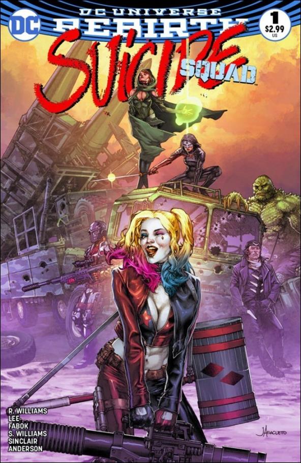Suicide Squad (2016)  issue 1-T Jay Anacleto Heroic Dreams Cover